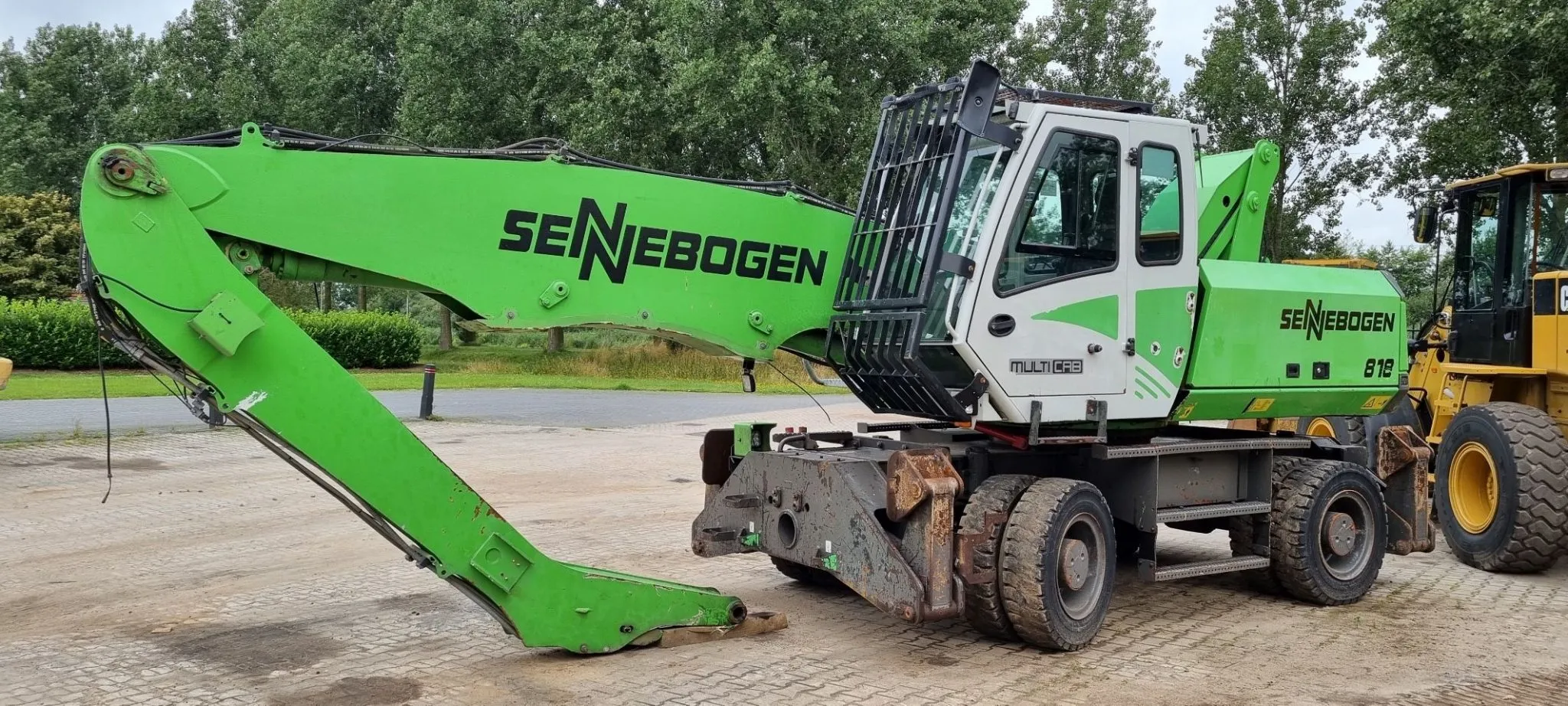 Sold, Sennebogen 818M material handler to Eastern Europe - 19
