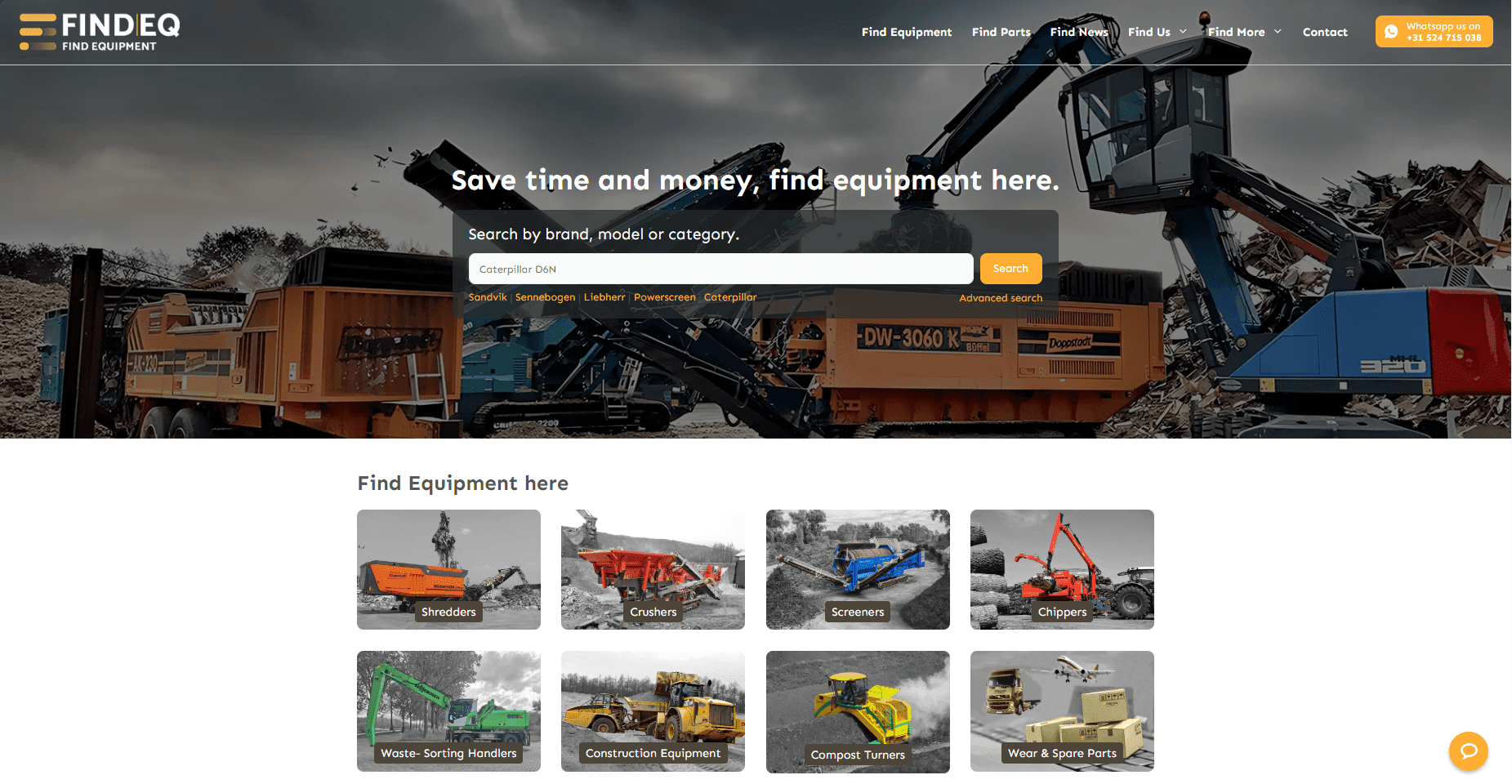 NEW Website findeq.com