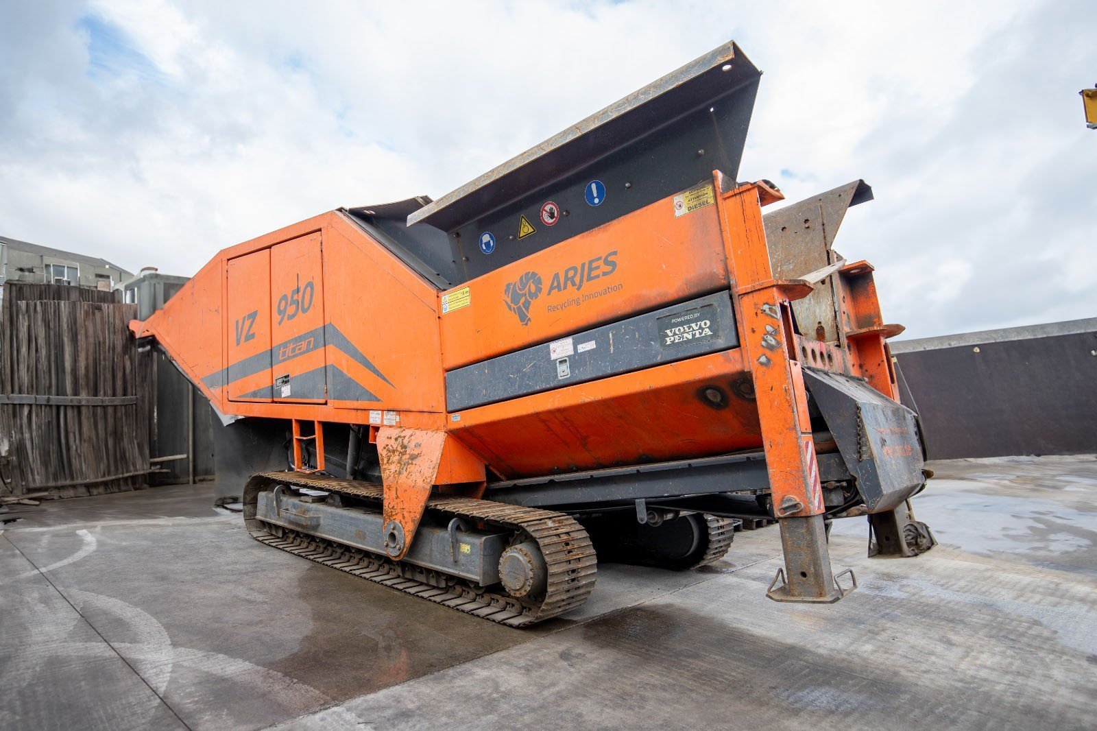 Wanted, Hammel tracked shredders, used in good condition within Europe with CE