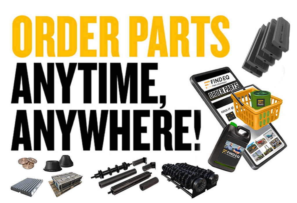 Wear and spare parts, from findeq for your recycling equipment