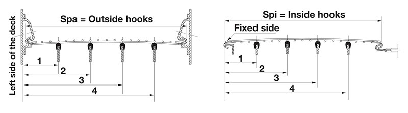 Inside & outside hooks