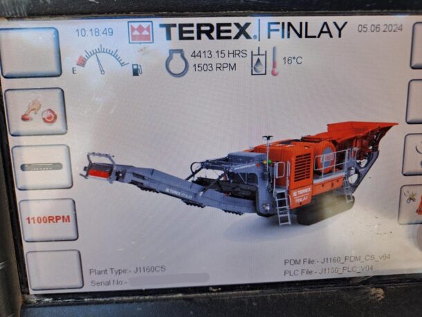 Terex finlay j1160