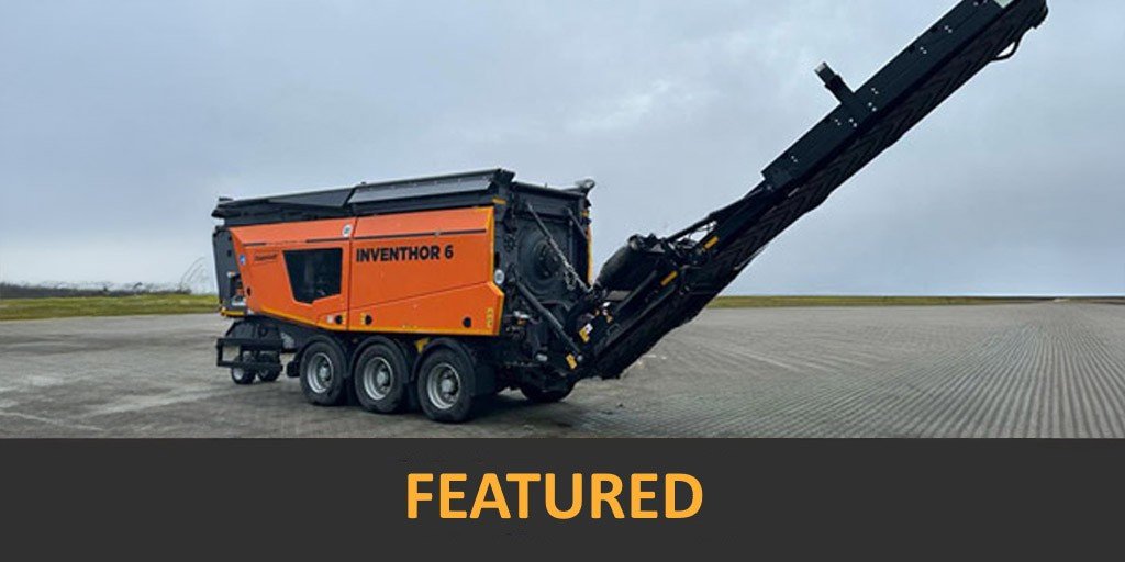 Doppstadt Inventhor 6 from 2022 with 95 hours featured by Findeq