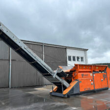 Arjes vz850d double shaft slow speed shredder from findeq