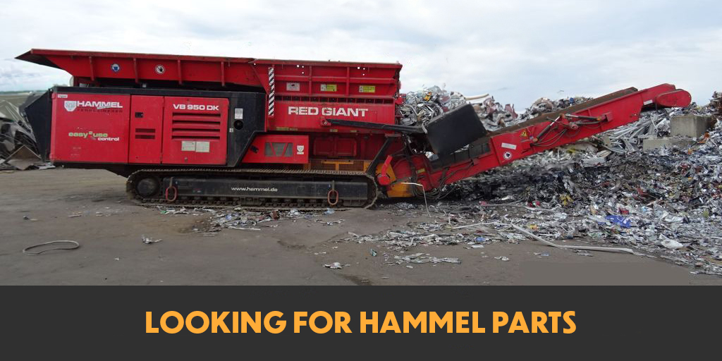 Hammel wear and spare parts from findeq for shredders and recycling equipment