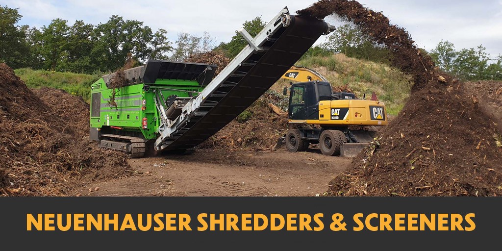 Neuenhauser shredders and screeners listed and available at findeq