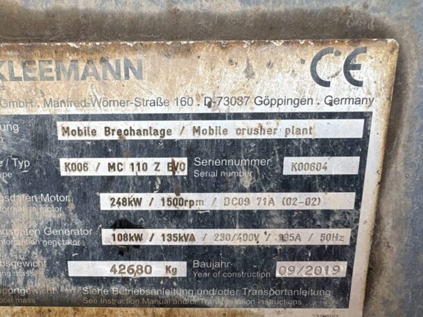 Kleemann Mc110Z Evo Kleemann MC110Z EVO